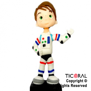 ADORNO ASTRONAUTA A. PORCELANA FRIA x 1